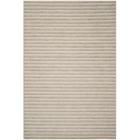 Safavieh 6 ft. x 9 ft. Medium Rectangle- Contemporary Himalaya Beige Hand Loomed Rug HIM700A-6